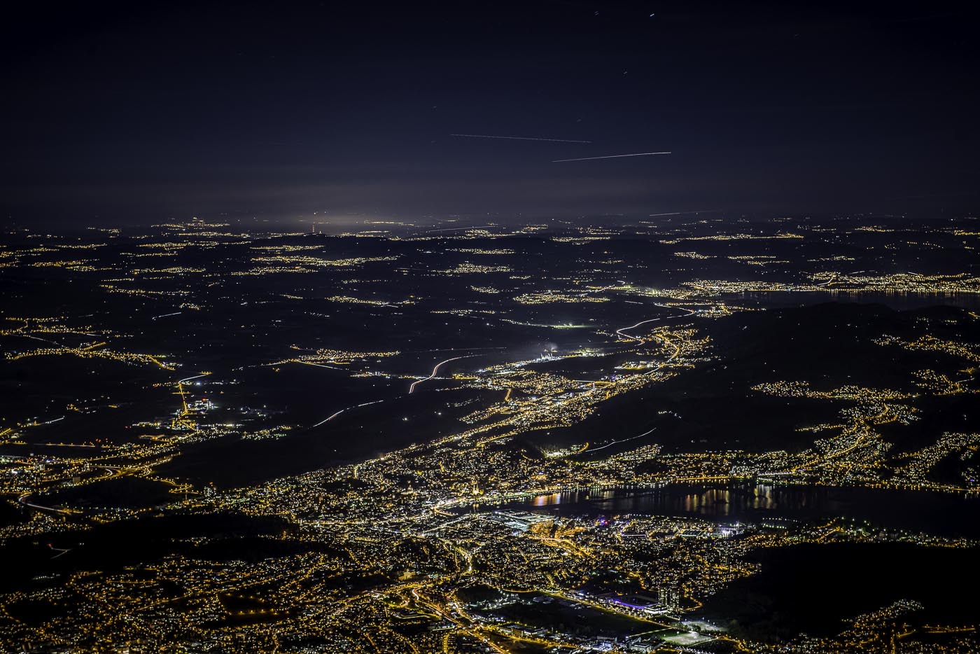 Mount Pilatus at night - 3.6 Giga Panorama